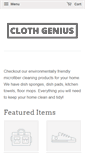 Mobile Screenshot of clothgenius.com